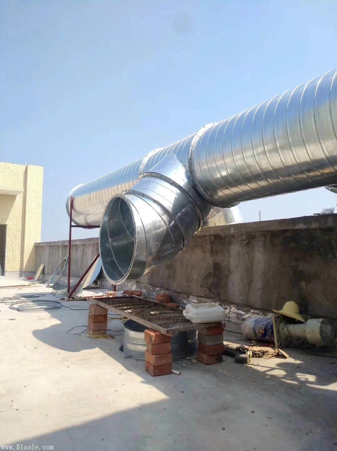 鍍鋅螺旋風管的特性與應用 環保除塵與防腐加工的完美結合